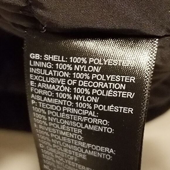 The North Face Mens Large Coat Apex Elevation Jacket Black Zip Pockets Windproof - Picture 6 of 13